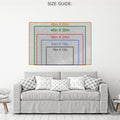 Be Awesome Canvas Wall Art, I Am Not Here To Average I Am Here To Be Awesome Quote On Canvas