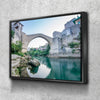 Bosnia Old Bridge Canvas Wall Art, Stari Most Print, Mostar Bridge Print, Mostar Bridge Canvas Art, Bosnia and Herzegovina Wall Art, Bosnia