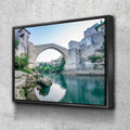 Bosnia Old Bridge Canvas Wall Art, Stari Most Print, Mostar Bridge Print, Mostar Bridge Canvas Art, Bosnia and Herzegovina Wall Art, Bosnia