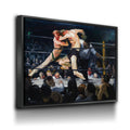 Stag at Sharkey's Canvas Wall Art, Stag at Sharkey's Re-Print on Canvas, 1909 George Wesley Bellows Artwork, Vintage Boxing, Prizefighters