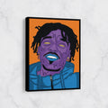 Lil Uzi Canvas Wall Art, Hip Hop Trap Decor, Lil Uzi Art, Pop Art, Music Decor, Rap Artist, Street Art