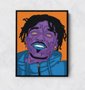 Lil Uzi Canvas Wall Art, Hip Hop Trap Decor, Lil Uzi Art, Pop Art, Music Decor, Rap Artist, Street Art