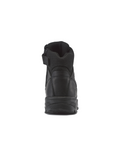 Kiwi Rugged Black Full Grain Leather Mid-Cut 6" Composite Toe Zipped Waterproof Tactical Boots [68100]