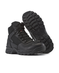 Kiwi Rugged Black Full Grain Leather Mid-Cut 6" Composite Toe Zipped Waterproof Tactical Boots [68100]