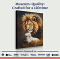 Lion And Sheep Faith Wall Art