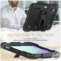 Raider Series Heavy Duty Kickstand Case - Apple iPad mini (A17 Pro) and Apple iPad mini (6th Generation 2021)