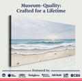 Serene Ocean Wave Coastal Wall Art III