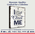 Philippians 4:13 - I Can Do All Things Through Christ Faith Sign II