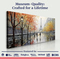 Parisian Rain Cityscape Wall Art