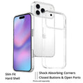 iPhone 17 Pro Max Clear Case - Slim, Anti-Slip Grip | Venture Series