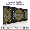 Gold Sacred Geometry Wall Art