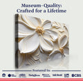 3D Minimalist Flower Wall Art II
