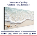 Serene Ocean Wave Coastal Wall Art X