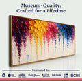 Rainbow Cascade Wall Art