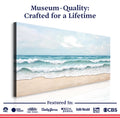 Serene Ocean Wave Coastal Wall Art