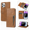 iPhone 14 Pro Max Leather Wallet Case Card Holder | Indy Series