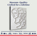 3D Minimalist Faces Wall Art