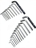 KC Professional 97325 25 Piece Long and Short Arm Hex Wrench Set