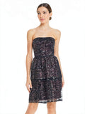 Aidan by Aidan Mattox Strapless Sequined Dress, Size 2