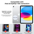 11th Gen 2025 & 10th Gen Clear Case — Slim Shockproof Transparent TPU Cover for