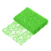 MECCANIXITY 6 Inch Lace Ribbon Floral Trim 5 Yard Green Sewing Craft Decor