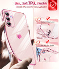for Galaxy A16-5G Phone Case: Tempered Glass Screen Protector [2 Pcs]+ Full Came