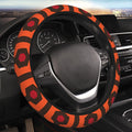 Overlook Hotel Carpet Steering Wheel Cover Universal 15 inch Black
