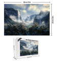 Artinhand Yosemite Snow Storm 300 Pieces Wooden Jigsaw Puzzle Gift