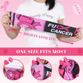 PABOBIT Breast Cancer Awareness Pink Ribbon Arm Sleeves Football 1 Pair Size