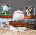 KASTANNY UV Protected Acrylic Baseball Display Case Clear Fits Official Size
