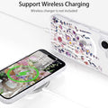 iPhone 16 Case [Compatible with Magsafe], Cute Flower Girls Women Clear Case