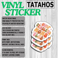 TATAHOS Overstimulated Moms Club Vinyl Stickers 3"x2.8" 3Pcs Waterproof