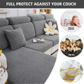Disayu Sofa Couch Cover Stretch Washable Slipcover Beige Large Double Seat