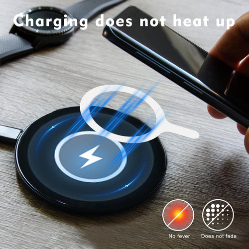 Pack Universal Ring Wireless Charger Conversion Kit for MagSafe Sticker 360 – Co