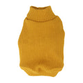 LOPHIPETS Small Dog Turtleneck Sweater Teacup Chihuahua Yorkie Yellow Size XXS
