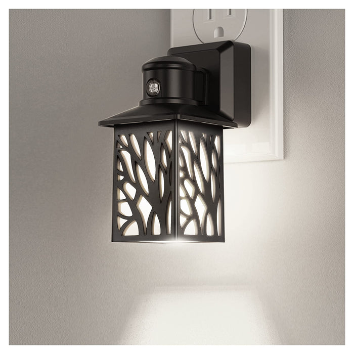 Night Light Plug in, 5000K Daylight, Dimmable (30/60lm), Vintage Black 6 Pack