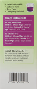BestBy02/26 Nature's Way Organic Sambucus Kids Syrup Elderberry 4 fl oz