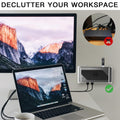 CaSZLUTION Docking Station Mount Clear for Dell D3100 Dock Holder