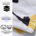 DaDa Bedding Soft Lightweight Fleece Throw Blanket, Yellow Fleur Floral Golden Orange Silver/Grey Background (XY1011)