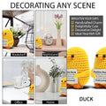 VKYN Handmade Multicolour Crochet Duck Inspirational Mental Health Decor