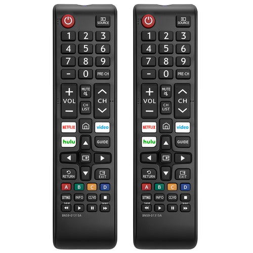 2】 New Universal Remote For All Samsung Tv Remote, Replacement Compatible For Al