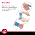 Cramer Eco-Flex Self-Stick Stretch Tape Teal 2"x5yd Single Roll
