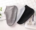 Unisex Silicone Waterproof Shoe Covers Slip-Resistant Large Grey Size L