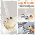 hwnguJ Durable Freezable Ice Cream Dog Toy for Aggressive Chewers