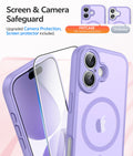 Iphone 17 Case: [ Magsafe] Translucent Matte Cases With [Full Camera Protection]
