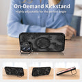 Case Compatible with iPhone 16 with Kickstand, Compatible with Magsafe,