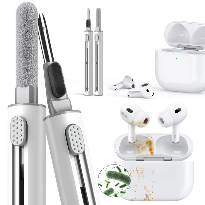 Kit For Airpods Pro 3 2 1 Series,Multi-Function Cleaning Pen Tool For Earbuds He