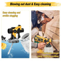 MirrorZone Paint Sprayer Tool 800W Electric Spray Gun Yellow for Furniture