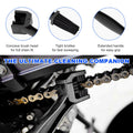 Kewucn 2 PCS Bike Motorcycle Chain Washer Gear Scrubber Durable ABS Black
