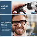 Camera Cover Smart Glasses, Rotating Camera Lens Shu